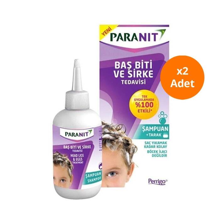 Paranit Bit Şampuanı 100 ml x 2 Adet - 1