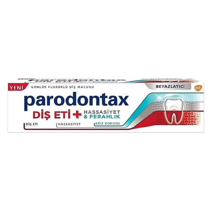 Parodontax Diş Eti & Hassasiyet & Ferahlık & Beyazlatıcı Diş Macunu 75 ml - 1