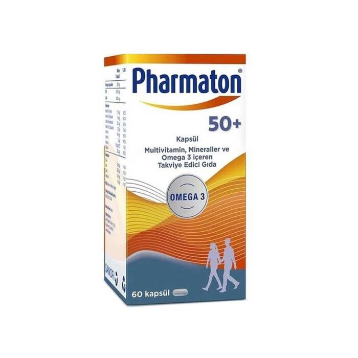 Pharmaton 50 Plus 60 Kapsül - 1