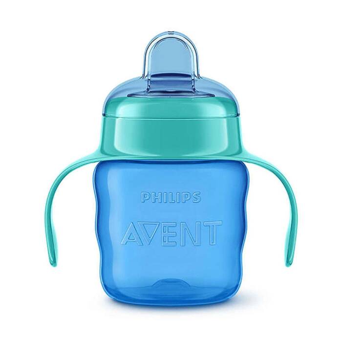 Philips Avent Eğitici Damlatmaz Bardak SCF551/05 6 Ay+ 200 ml (Mavi) - 1