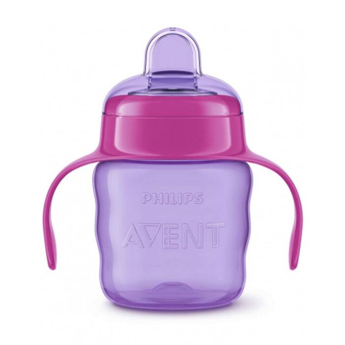 Philips Avent Eğitici Damlatmaz Bardak 6 Ay+ 200 ml (Mor) - 1