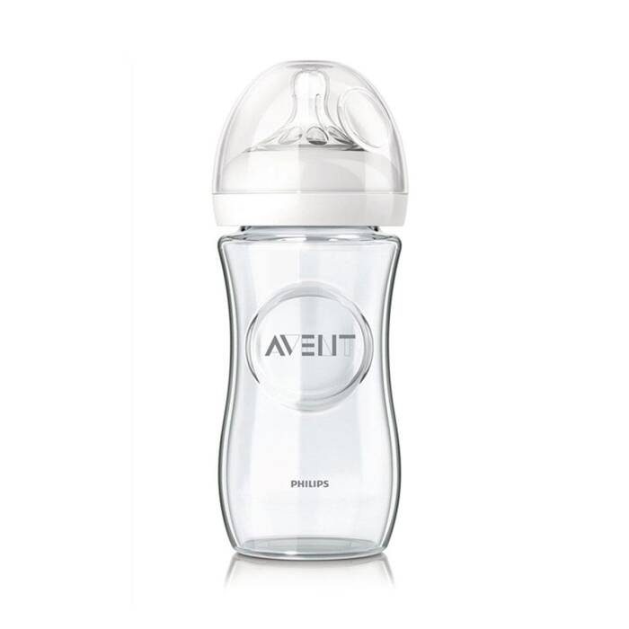 Philips Avent Natural Cam Biberon Yavaş Akış 1 Ay+ 240 ml - 1