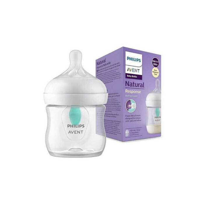 Philips Avent Natural Response Doğal Tepkili Antikolik PP Biberon 0 Ay+ 125 ml - 1