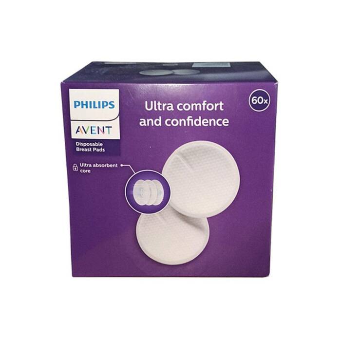 Philips Avent Ultra Comfort Tek Kullanımlık Göğüs Pedi 60'lı - 1