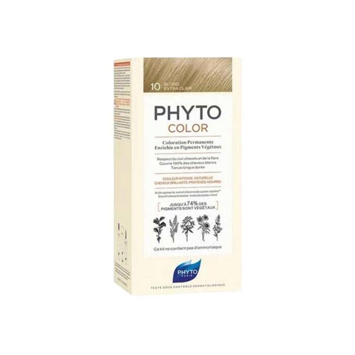 Phyto Phytocolor Bitkisel Saç Boyası 10- Çok Açık Sarı - 1