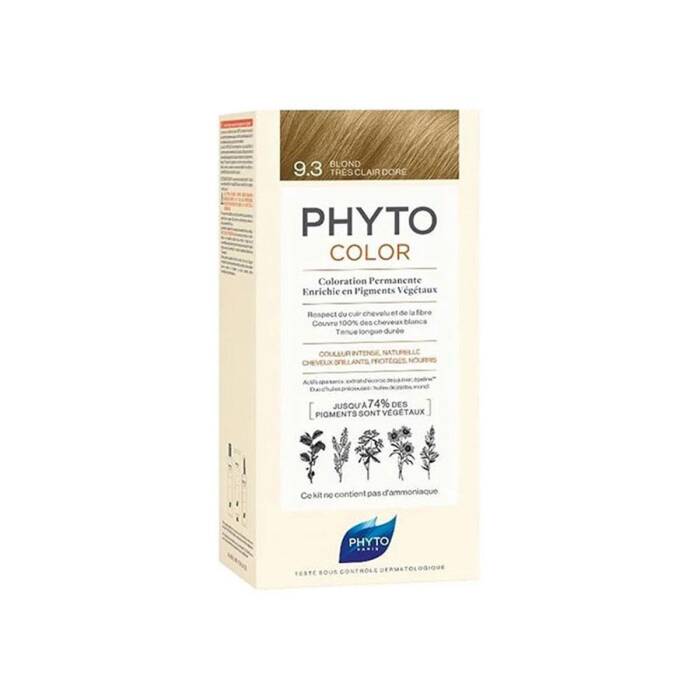 Phyto Phytocolor Bitkisel Saç Boyası 9.3- Açık Sarı Dore - 1