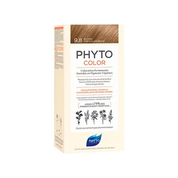 Phyto Phytocolor Bitkisel Saç Boyası 9.8- Açık Sarı Bej - 1