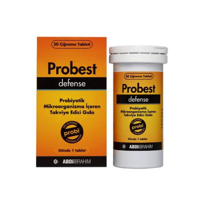 Probest Defense Probiyotik Takviye Edici Gıda 20 Tablet - 1