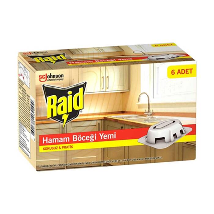 Raid Böcek Yemi 6'lı - 1