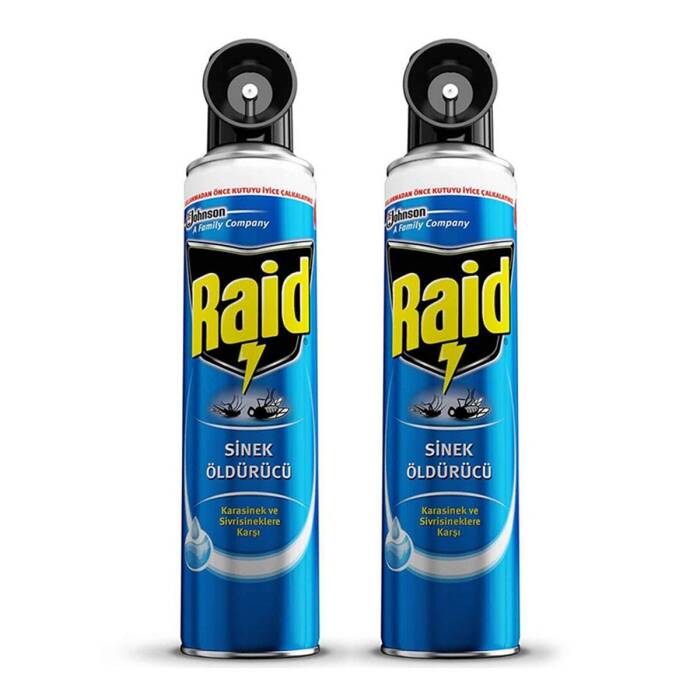 Raid Sinek Öldürücü Sprey 300 ml x 2 Adet - 1