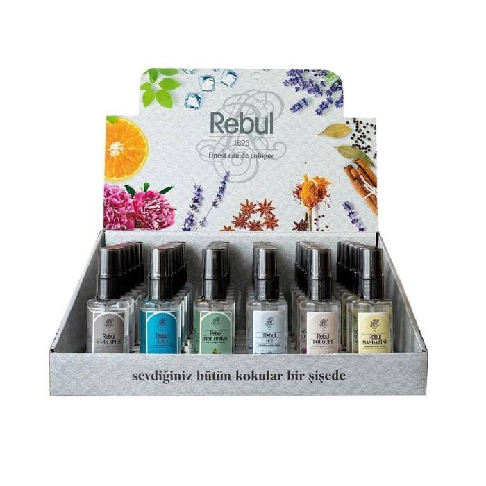 Rebul Karma Kolonya 50 ml - 36'lı Stant - 1