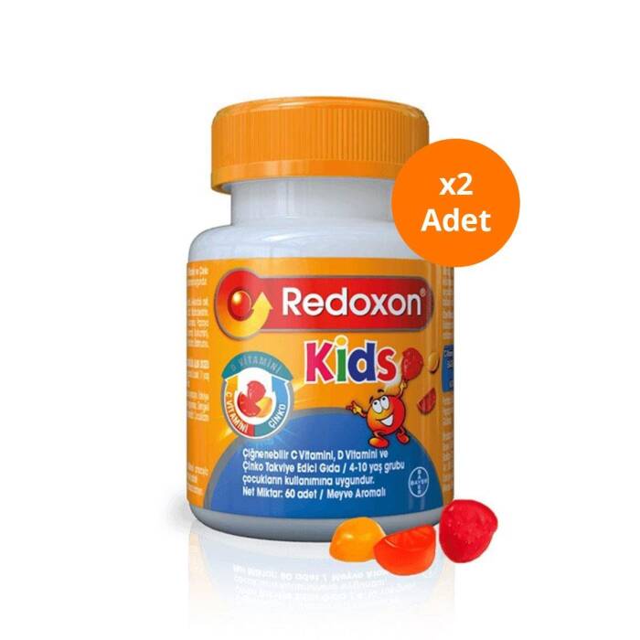 Redoxon Kids 60 Tablet x2 Adet - 1