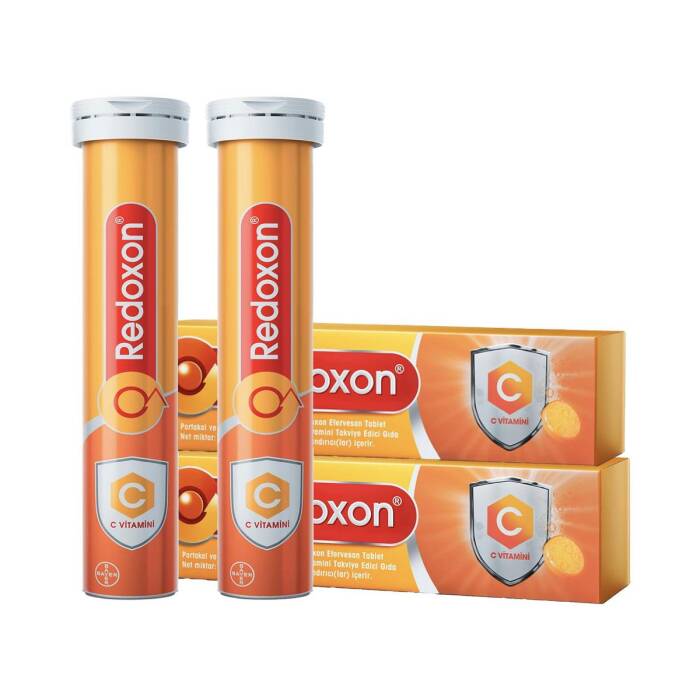 Redoxon Vitamin C 1000 mg Efervesan 15 Tablet x 2 Adet - 1