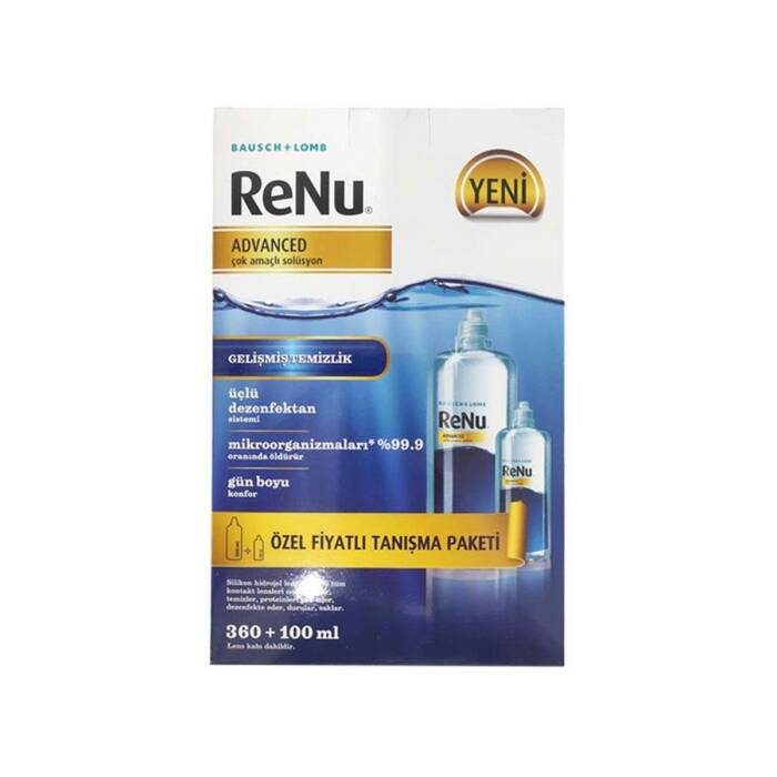 Renu Advanced Lens Solüsyon 360 ml + 100 ml - 1