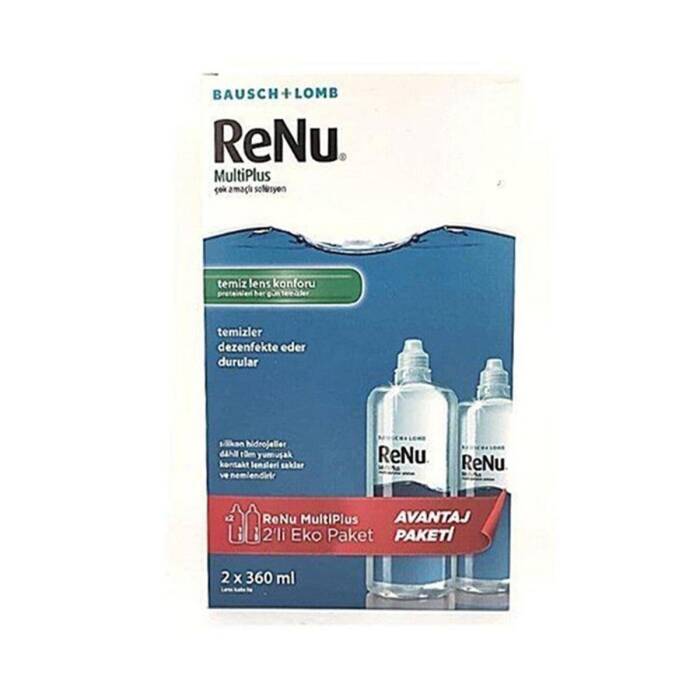 Renu Multiplus Lens Solüsyonu 2 x 360 ml - 1