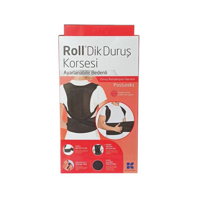 Roll Dik Duruş Korsesi Bedensiz - 1