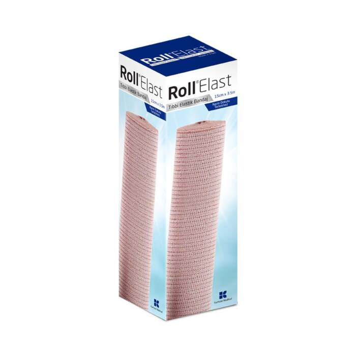 Roll Elast Bandaj Ten Rengi 15cm x 3,5m - 1