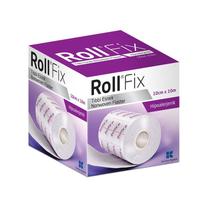 Roll Fix Tıbbi Esnek Nonwoven Flaster 10 cm x 10 m - 1