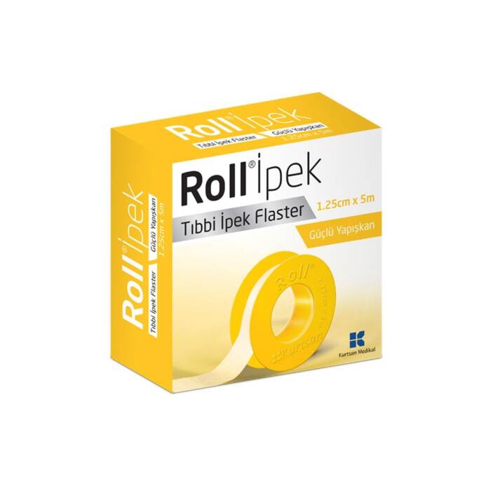 Roll İpek Flaster 1,25 cm x 5 m - 1