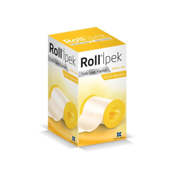 Roll İpek Tıbbi Flaster 10 cm x 5 m - 1