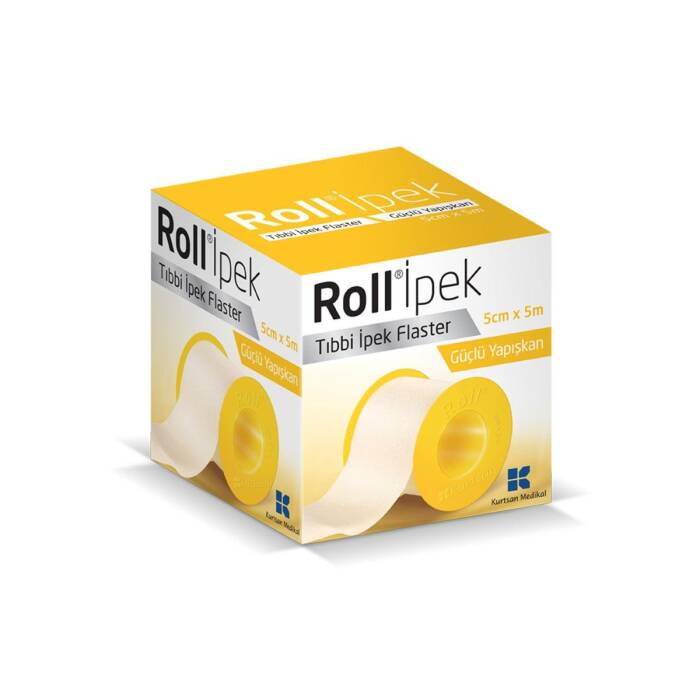 Roll İpek Tıbbi Flaster 5 cm x 5 m - 1