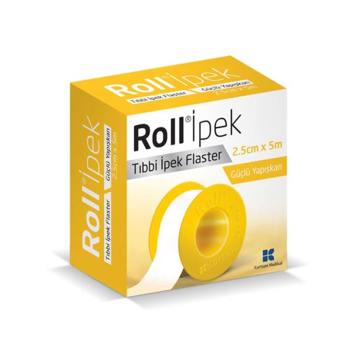 Roll İpek Tıbbi İpek Flaster 2,5 cm x 5 m - 1