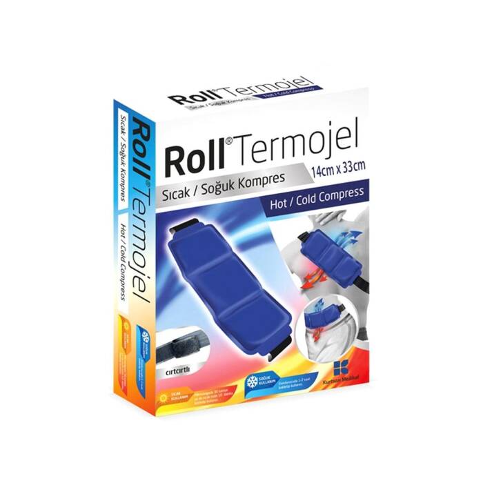 Roll Termojel Sıcak - Soğuk Kompres Cırtcırtlı 14 cm x 33 cm - 1