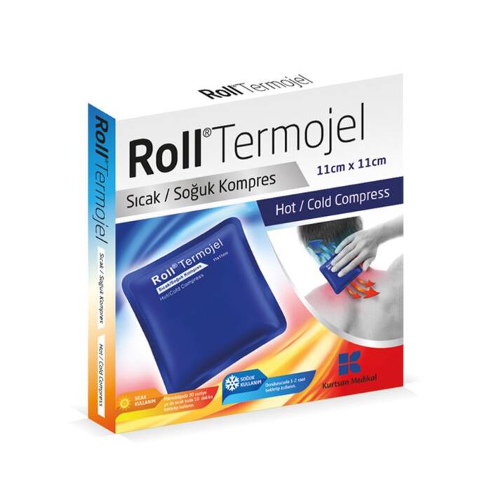 Roll Termojel Sıcak - Soğuk Kompres Kare 11 cm x 11 cm - 1