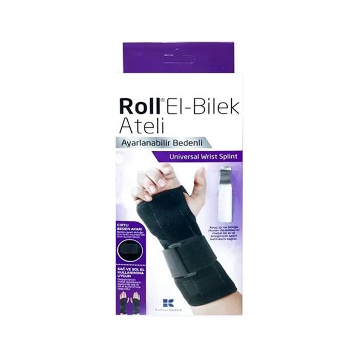 Roll Universal Başparmak Desteksiz El Bilek Ateli - 1