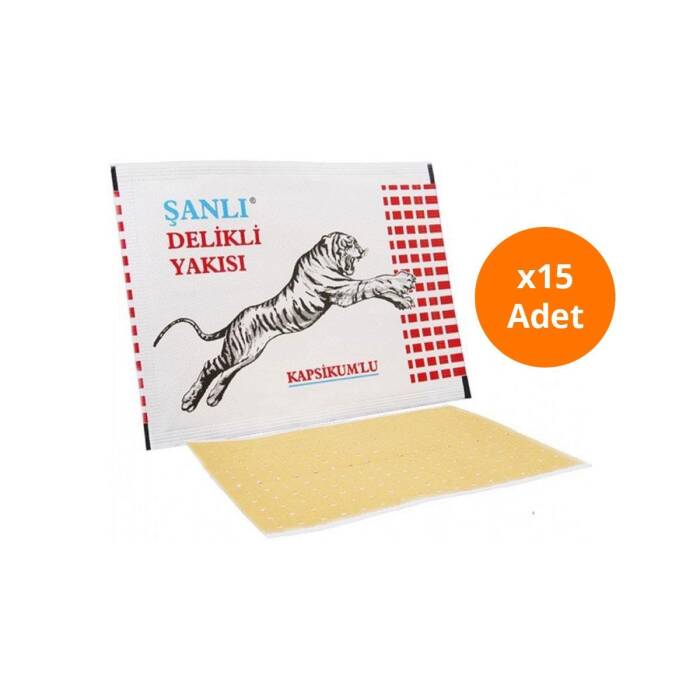 Şanlı Kapsikumlu Delikli Yakısı x15 Adet - 1