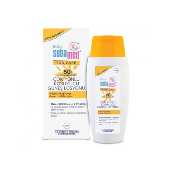 Sebamed Baby Sun Care Spf50+ Çok Yönlü Bebek Güneş Koruyucu Losyon 150 ml - 1