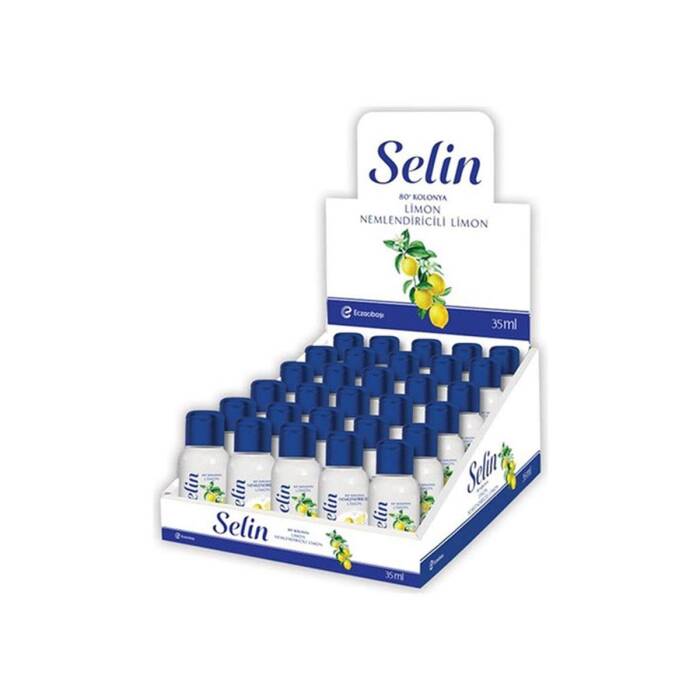 Selin Limon Kolonyası Cep Boy 35 ml - 30'lu Stand - 1