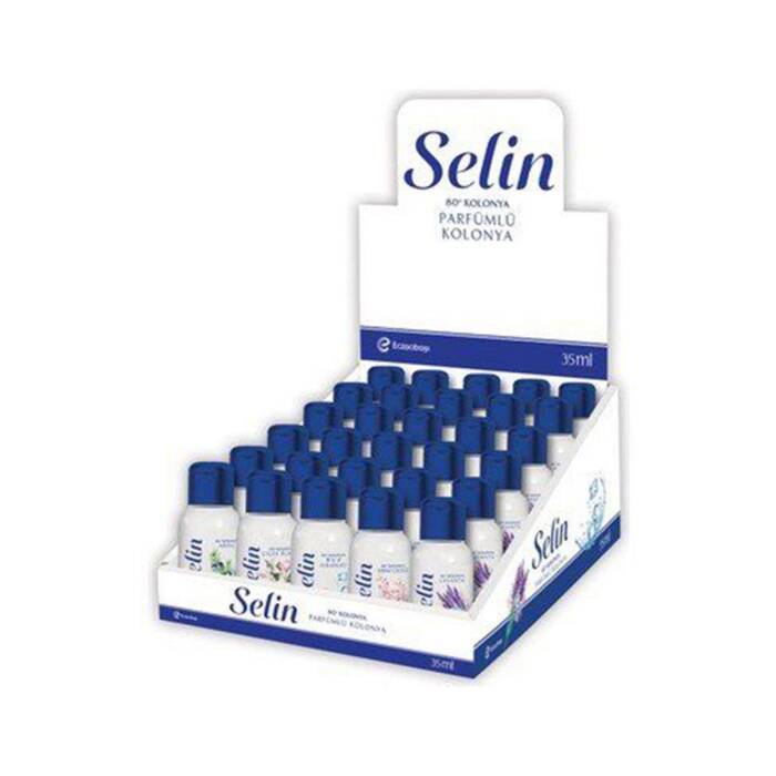 Selin PVC Şişe Parfümlü Kolonya 35 ml - 30'lu Karma - 1