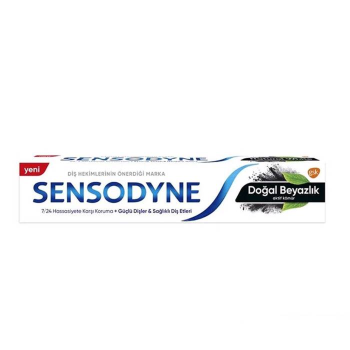 Sensodyne Doğal Beyazlık Aktif Kömür 75 ml - 1