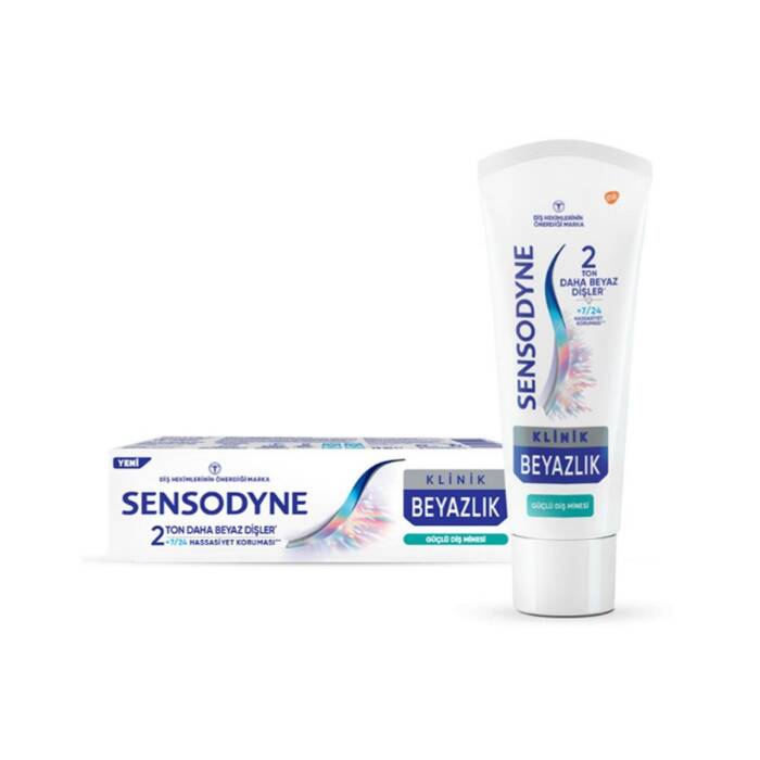 Sensodyne Klinik Beyazlık Güçlü Diş Minesi Diş Macunu 75 ml - 1