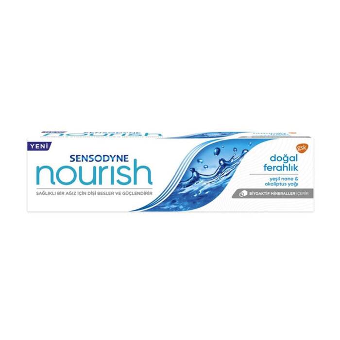 Sensodyne Nourish Doğal Ferahlık Diş Macunu 75 ml - 1