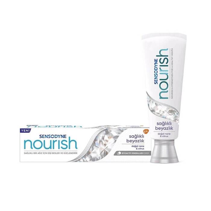 Sensodyne Nourish Sağlıklı Beyazlık Diş Macunu 75 ml - 1