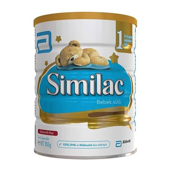 Similac 1 Numara 0-6 Ay Bebek Maması 850 gr - 1