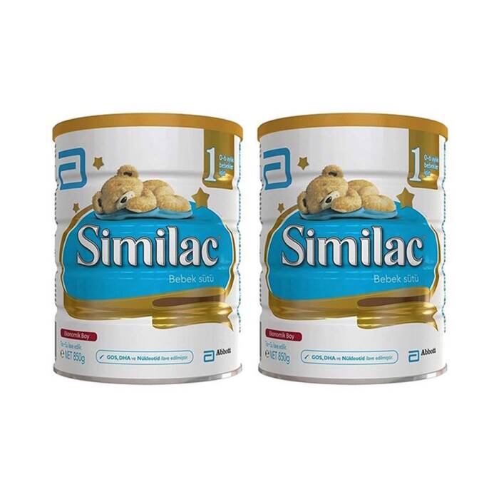 Similac 1 Numara 0-6 Ay Bebek Maması x2 850 gr - 1