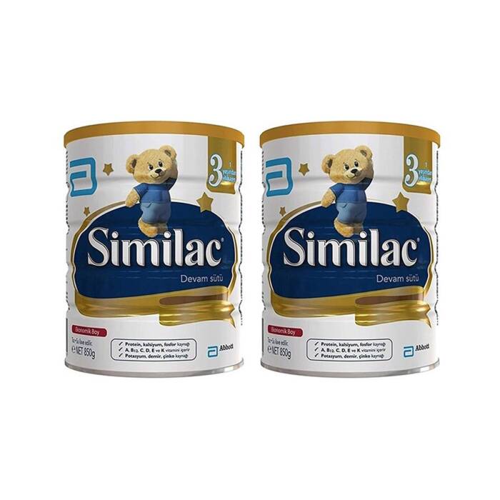 Similac 3 Devam Sütü x2 850 gr - 1