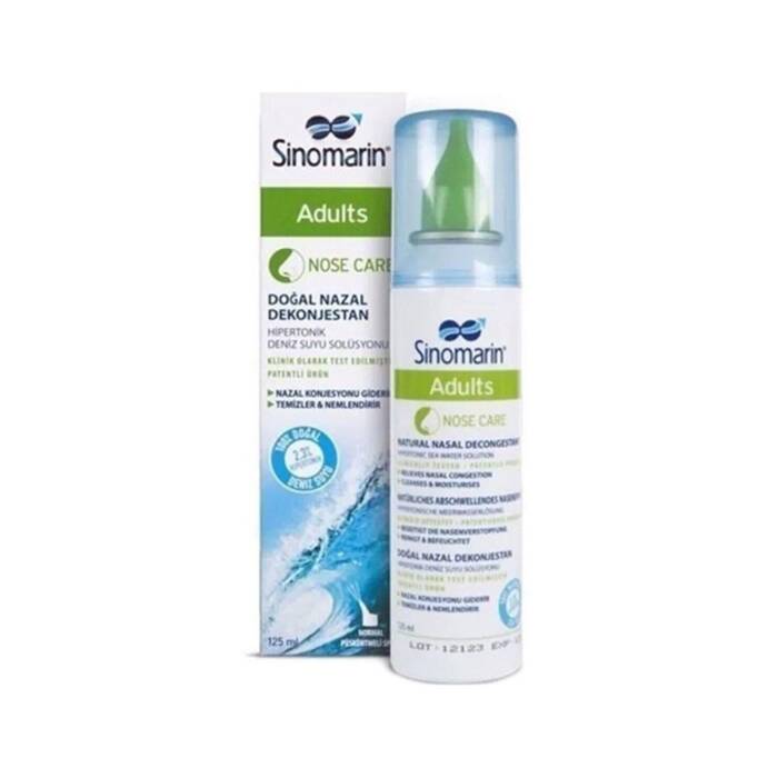 Sinomarin Adults Yetişkinler İçin Deniz Suyu Spreyi 125 ml - 1