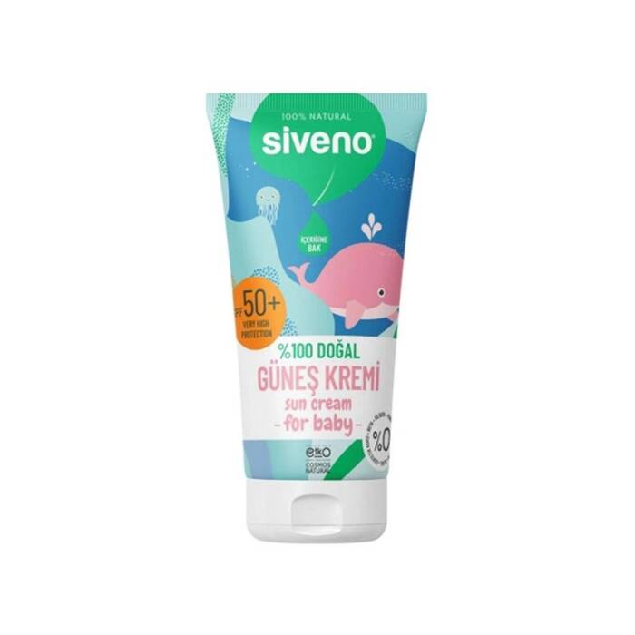 Siveno %100 Doğal Bebekler İçin Güneş Kremi 50 ml - 1