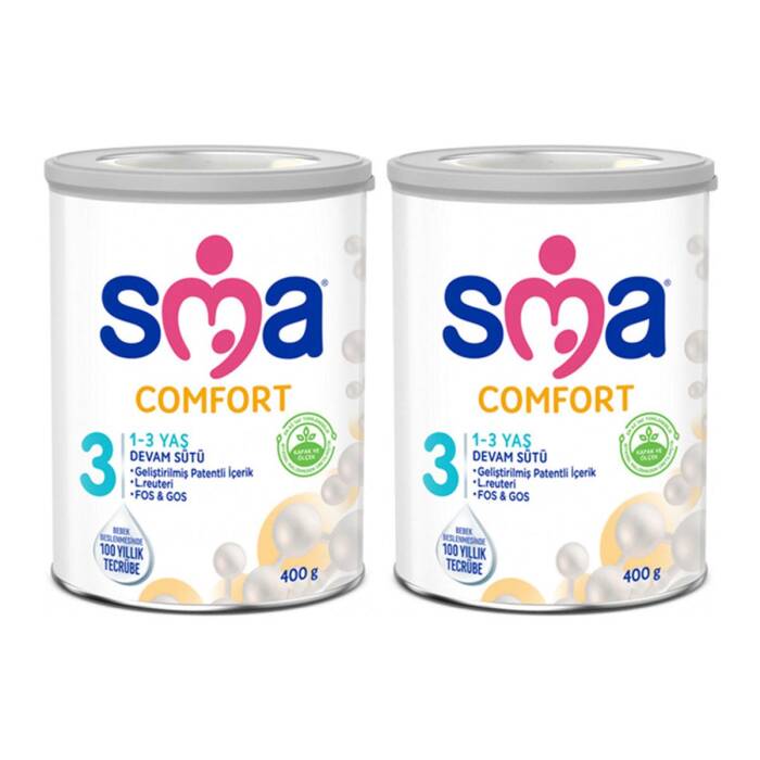 SMA Comfort 3 Numara Devam Sütü 400 gr x2 - 1