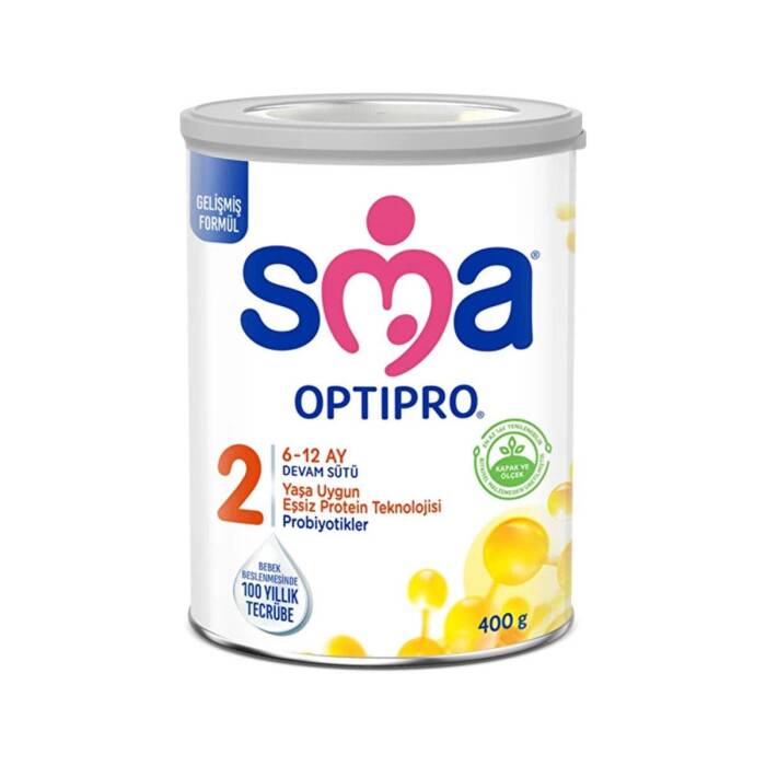 SMA Optipro 2 Probiyotik 6 - 12 Ay Bebek Sütü 400 gr - 1