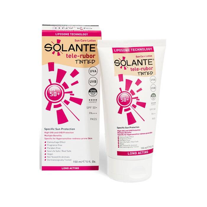 Solante Tele-Rubor Tinted SPF50+ Losyon 150 ml - 1