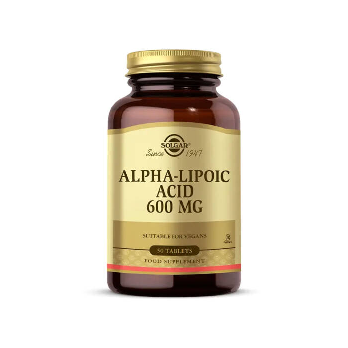 Solgar Alpha Lipoic Acid 600 mg 50 Tablet - 1