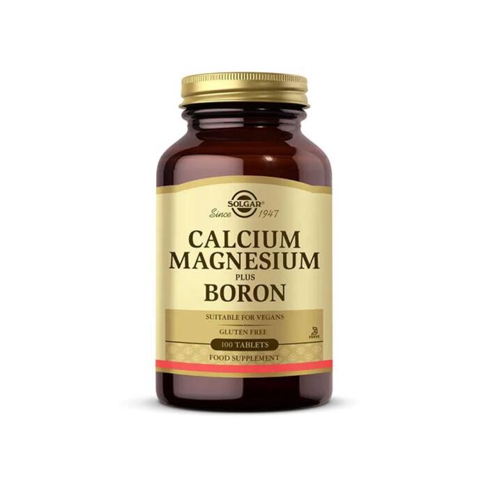 Solgar Calcium Magnesium Plus Boron 100 Tablet - 1