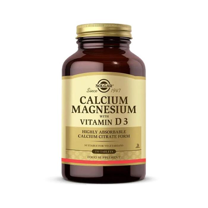 Solgar Calcium Magnesium Vitamin D3 150 Tablet - 1