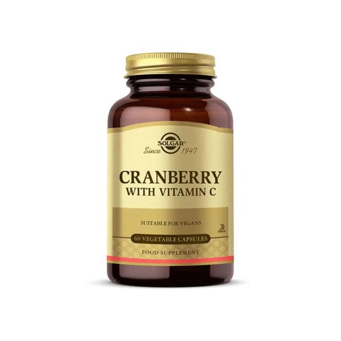 Solgar Cranberry With Vitamin C 60 Kapsül - 1