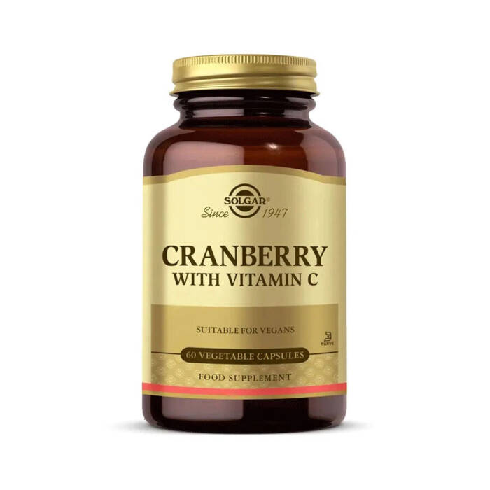 Solgar Cranberry With Vitamin C 60 Kapsül - 1